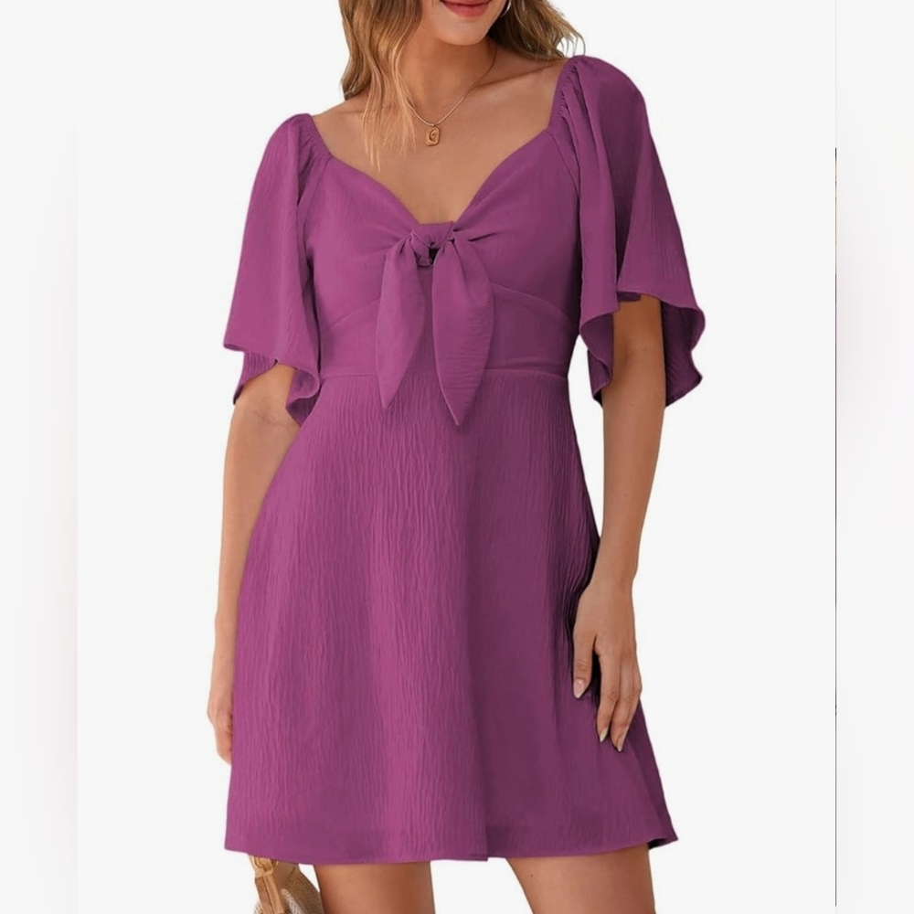 Elegant Purple Dress